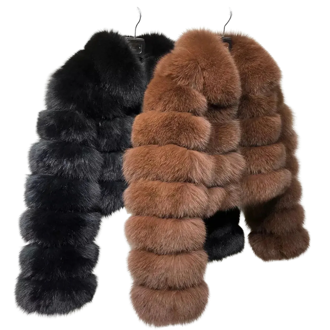 Mia™ | Zipped Mini Coat