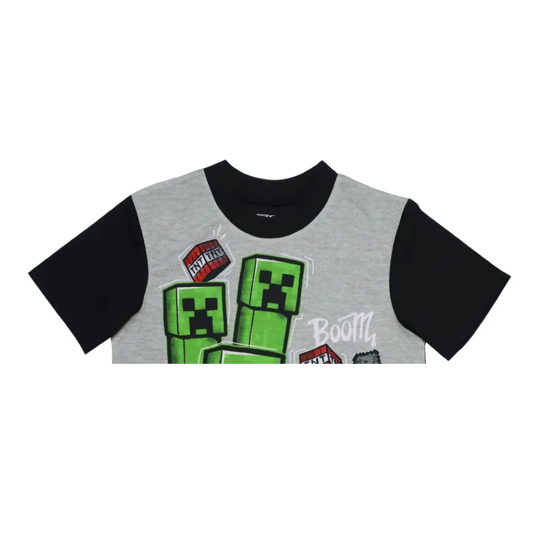 Minecraft Boys Pajamas Short Sleeve Kids PJs 2pc Set