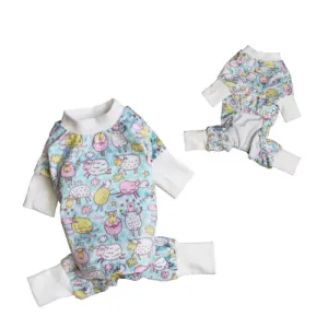 Minky Stretch Pajamas — Funny Sheep