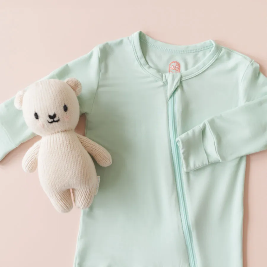 Mint Pajama Romper