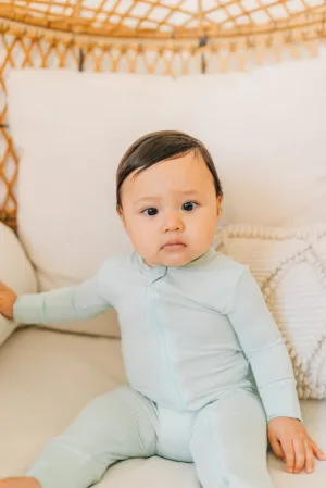 Mint Pajama Romper