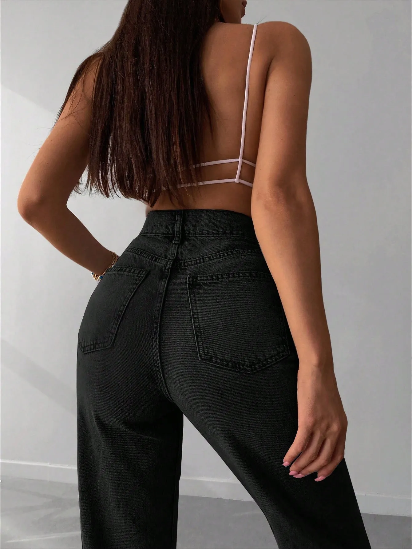 Misty Night High-Rise Jeans
