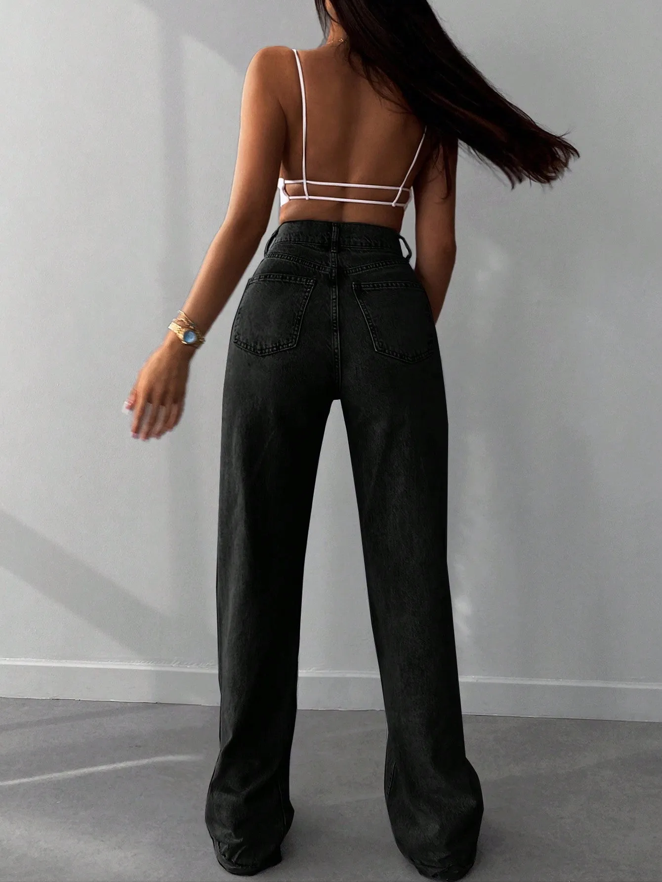 Misty Night High-Rise Jeans