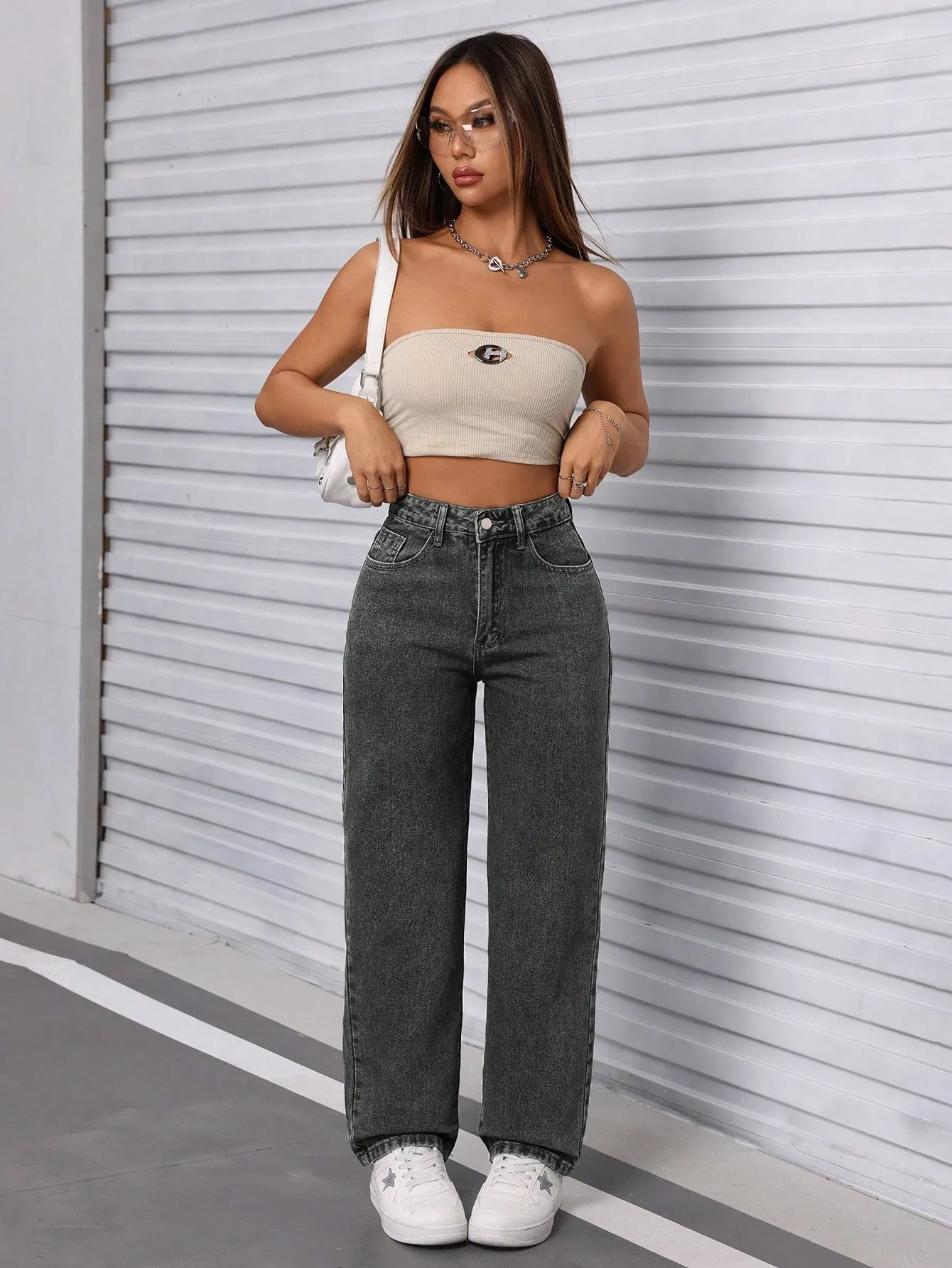 Moonshadow High-Waist Jeans