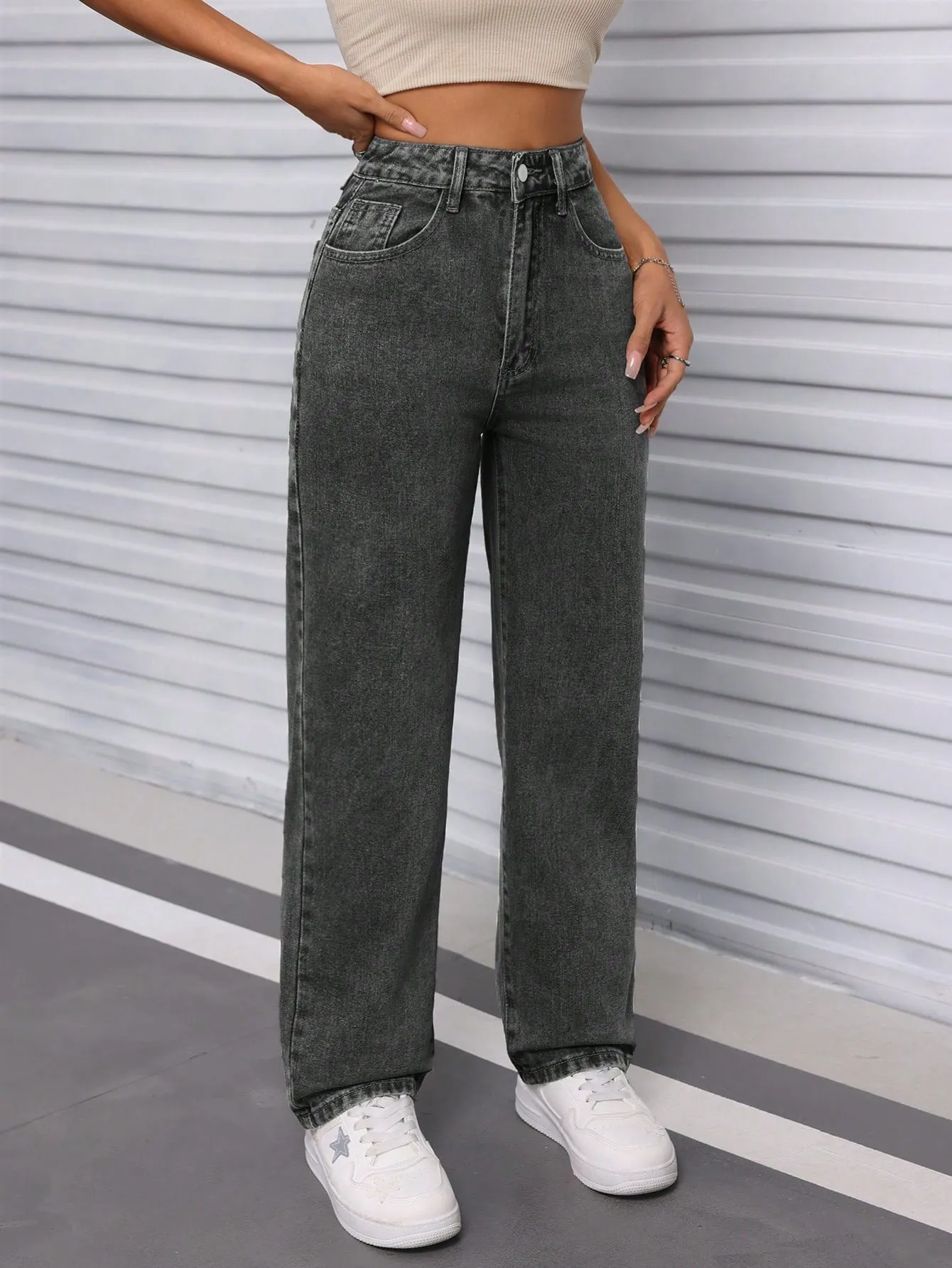 Moonshadow High-Waist Jeans