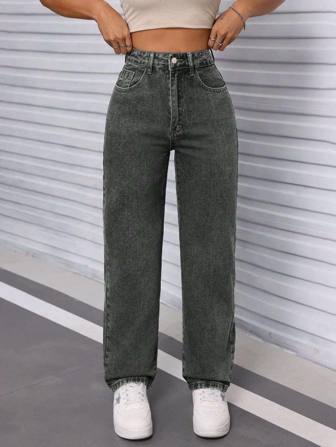 Moonshadow High-Waist Jeans