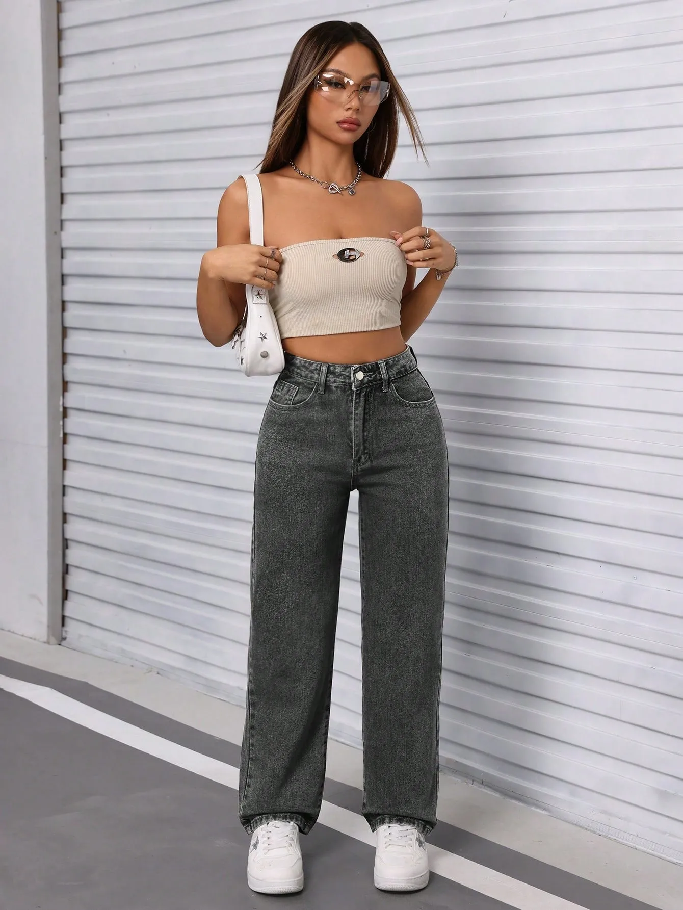 Moonshadow High-Waist Jeans
