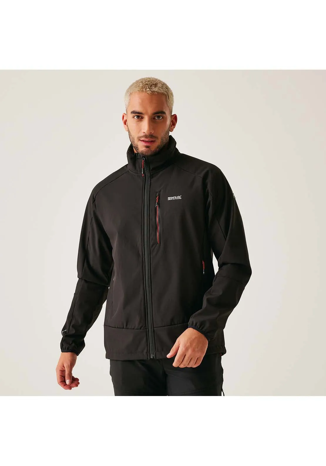 Moutdale Soft Shell - Black / Red