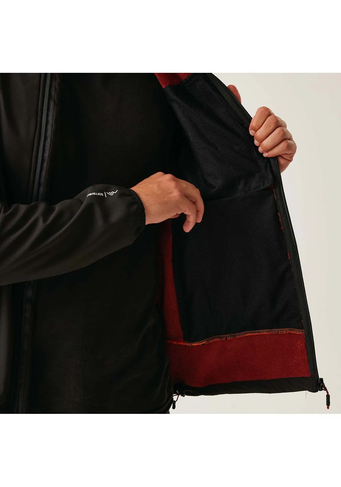 Moutdale Soft Shell - Black / Red