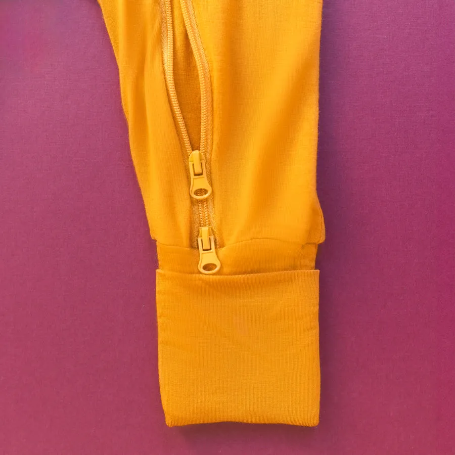 Mustard Pajama Romper