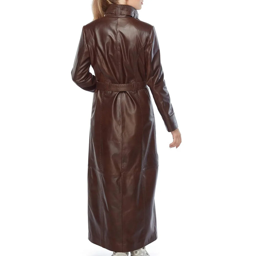 New Look Long Buttoned Women Trench Coat