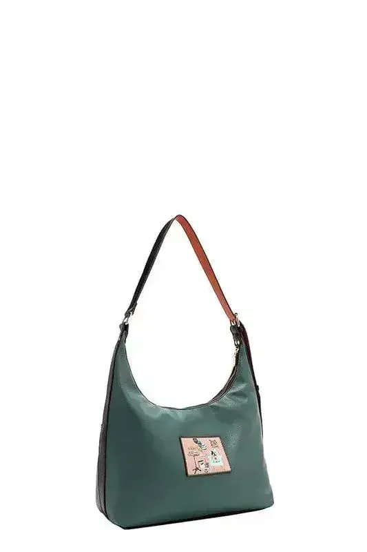 Nicole Lee Eco-Leather Shoulder Bag - 2 Pockets | Femstylo