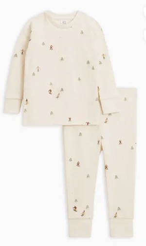 Nordic Ski Holiday Pajamas Set