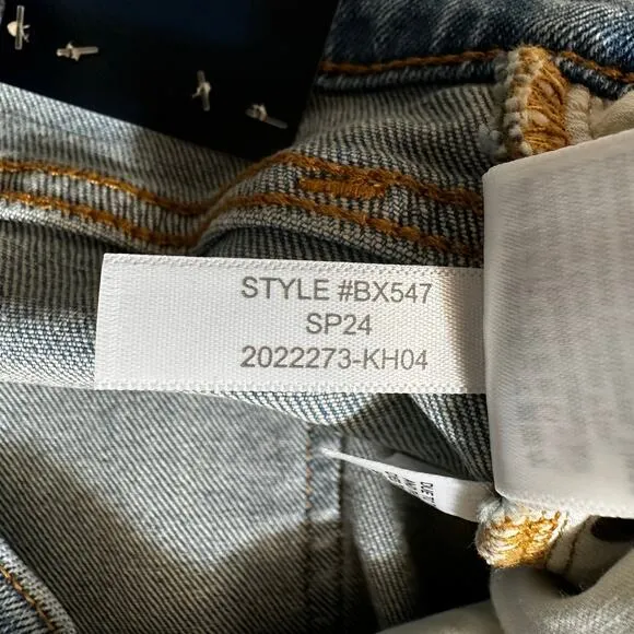 NWT J Crew Petite Women's High Rise Flare Crop Button Fly Jeans Size Petite 29P