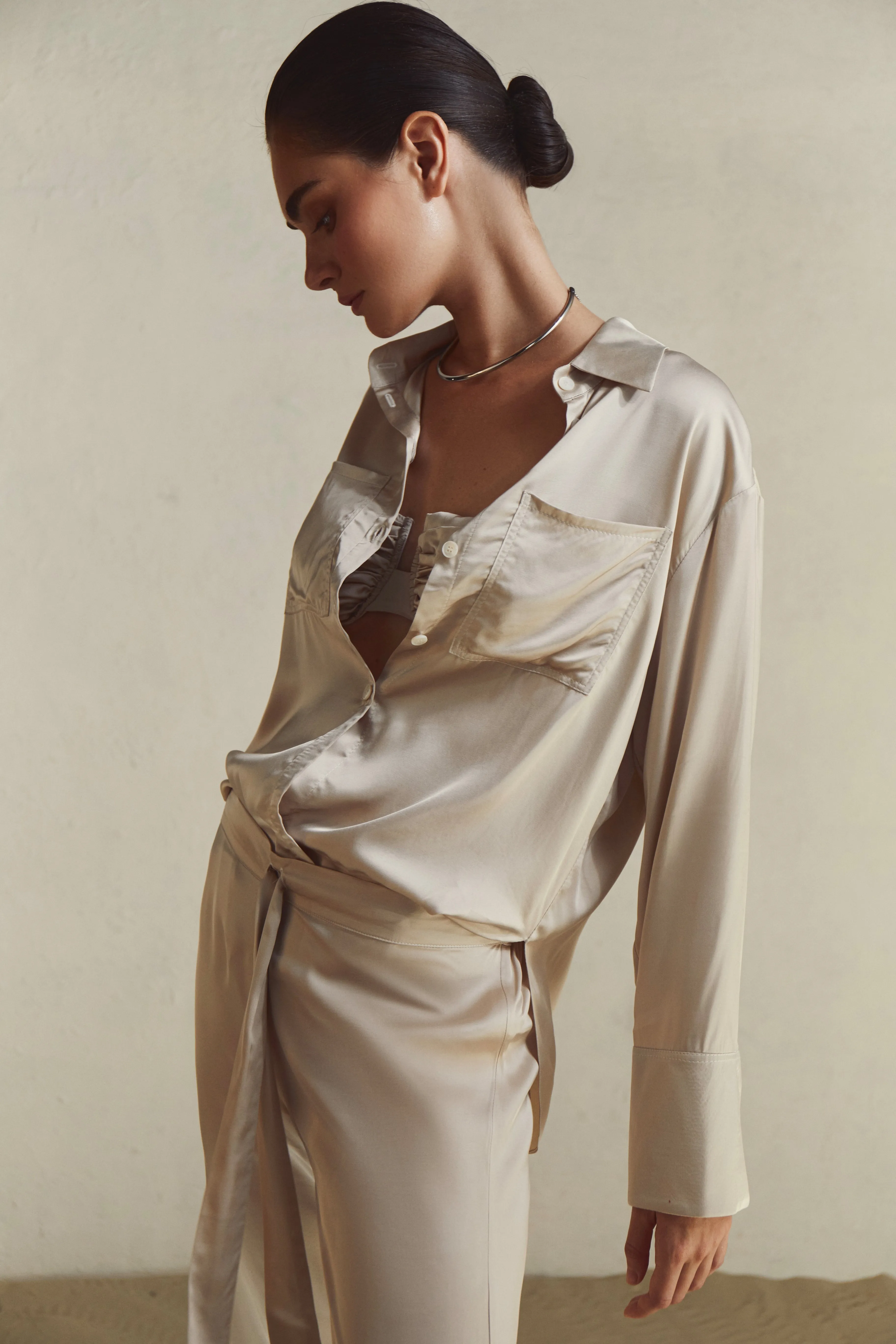 Ocean Pjs - Beige