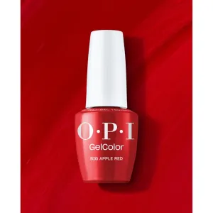 OPI GelColor Gel Nail Polish - Big Apple Red (Creme) with OPI Intelli-Gel Technology™ / 0.5 oz.