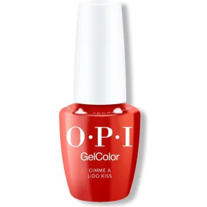 OPI GelColor Gel Nail Polish - Gimme a Lido Kiss (Shimmer) with OPI Intelli-Gel Technology™ / 0.5 oz.