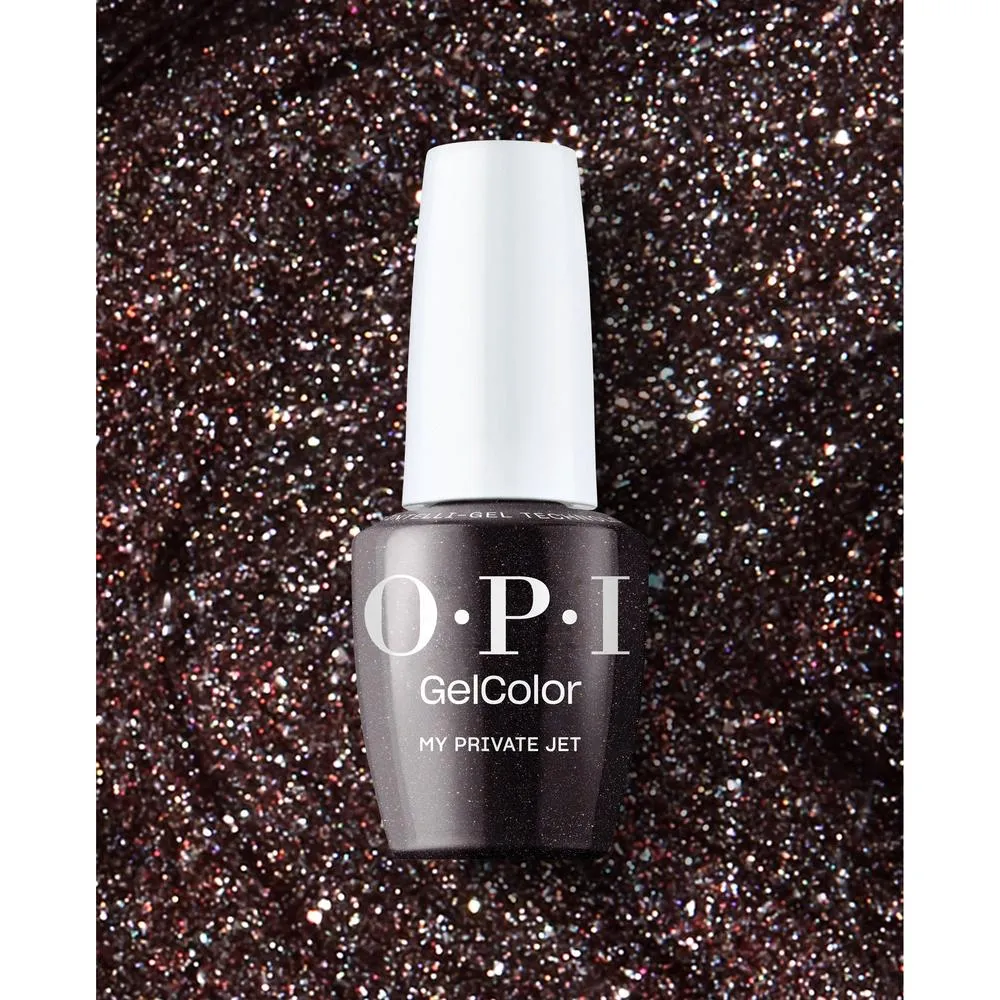OPI GelColor Gel Nail Polish - My Private Jet (Shimmer) with OPI Intelli-Gel Technology™ / 0.5 oz.