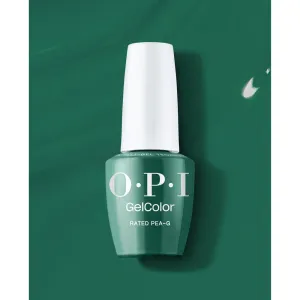 OPI GelColor Gel Nail Polish - Rated Pea-G (Creme) with OPI Intelli-Gel Technology™ / 0.5 oz.