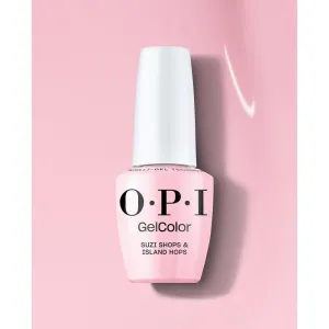 OPI GelColor Gel Nail Polish - Suzi Shops & Island Hops (Creme) with OPI Intelli-Gel Technology™ / 0.5 oz.