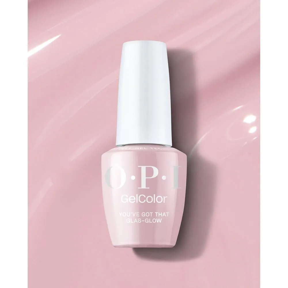 OPI GelColor Gel Nail Polish - You've Got that Glas-glow (Creme) with OPI Intelli-Gel Technology™ / 0.5 oz.