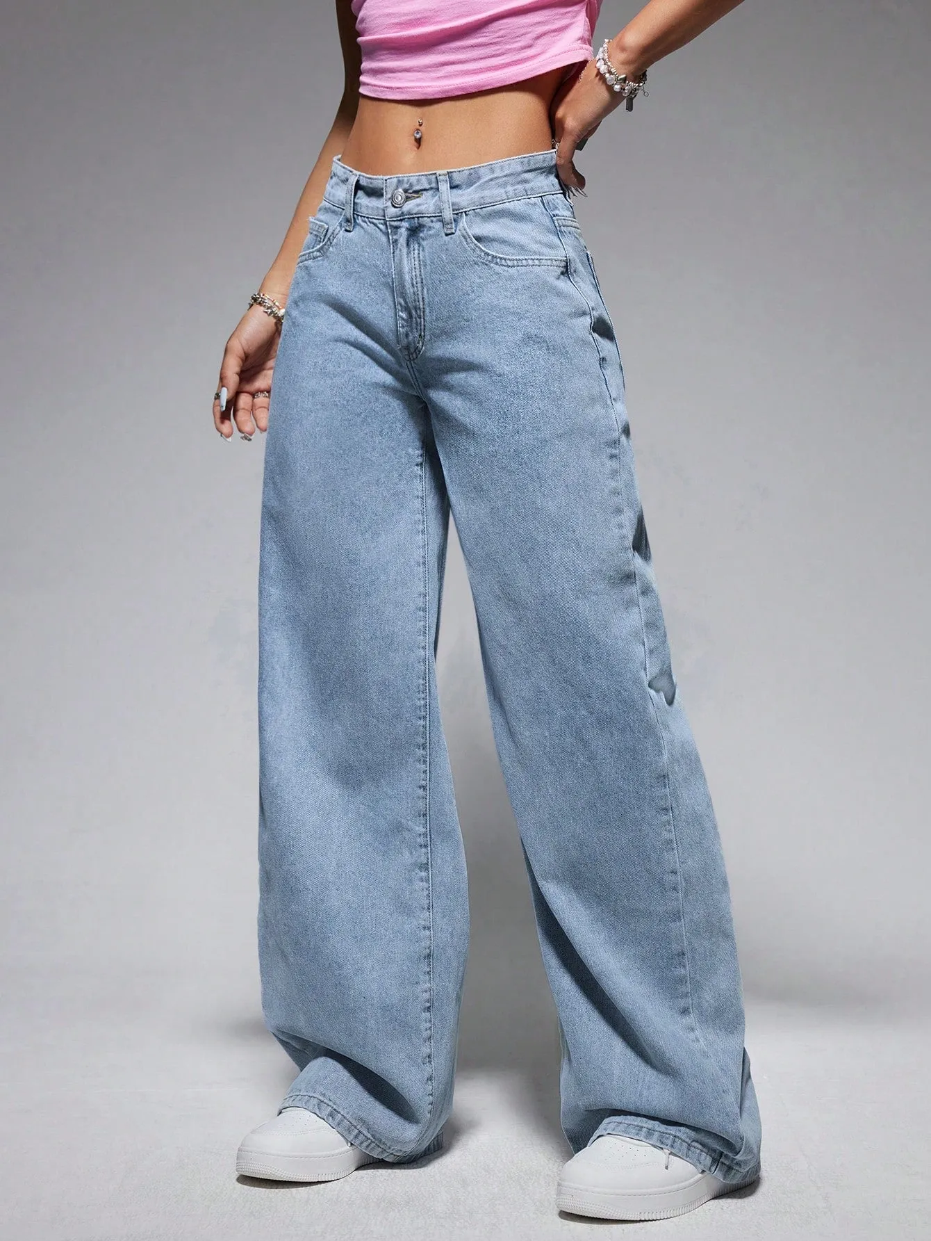Own The Moment High-Rise Soft Denim