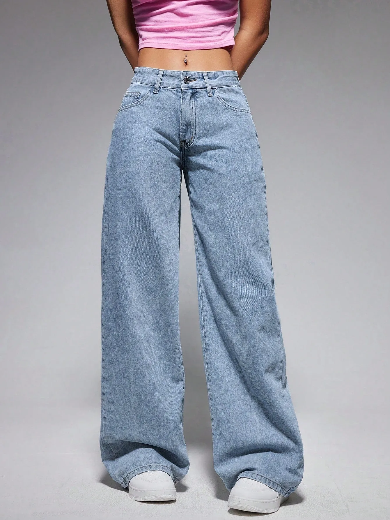Own The Moment High-Rise Soft Denim