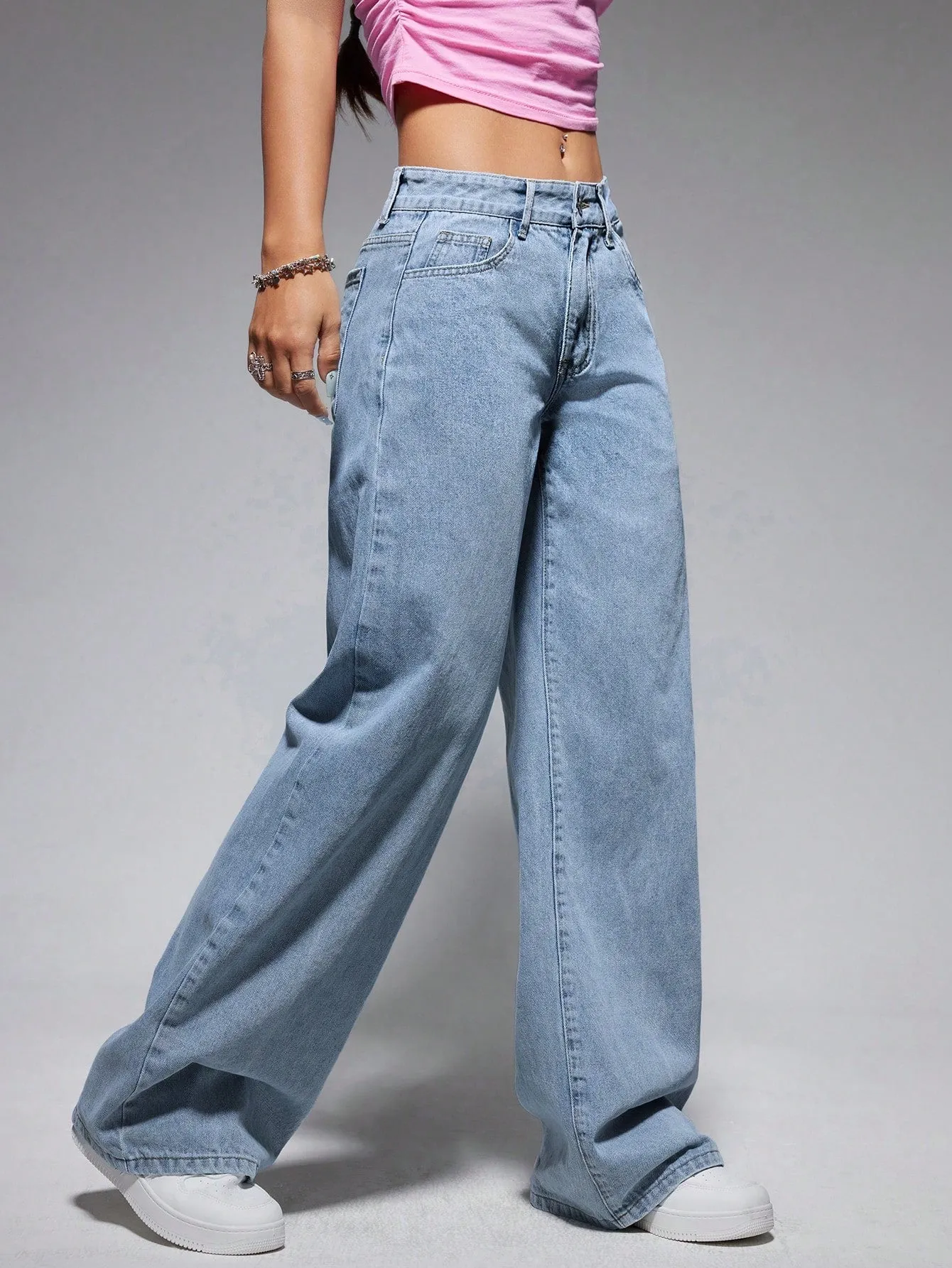 Own The Moment High-Rise Soft Denim