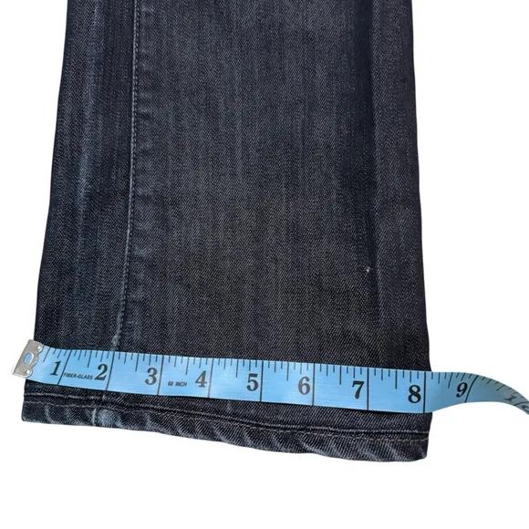 Paige Bel Air Classic Boot Cut Dark Wash Jeans 27