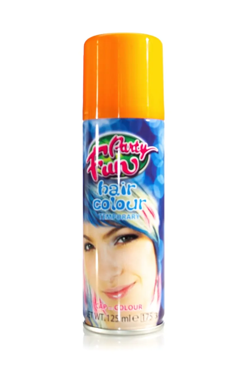 Party Fun Hair Colour Temporary Spray 125ml  |  125ml/80g, Various Colours