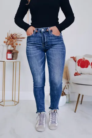 Payden Frayed Hem Skinny Jeans