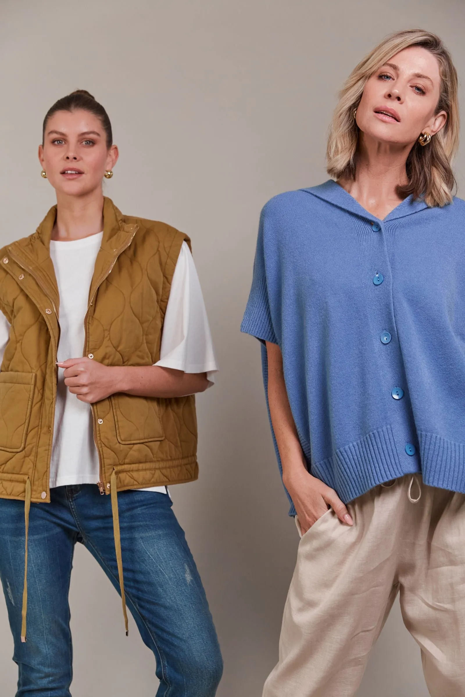 Pepi Vest - Tobacco