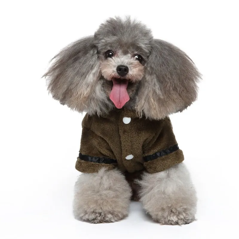 Pet Pajama Bathrobe With Hood, Dog Bath Towel for Puppy Small Dogs Cats