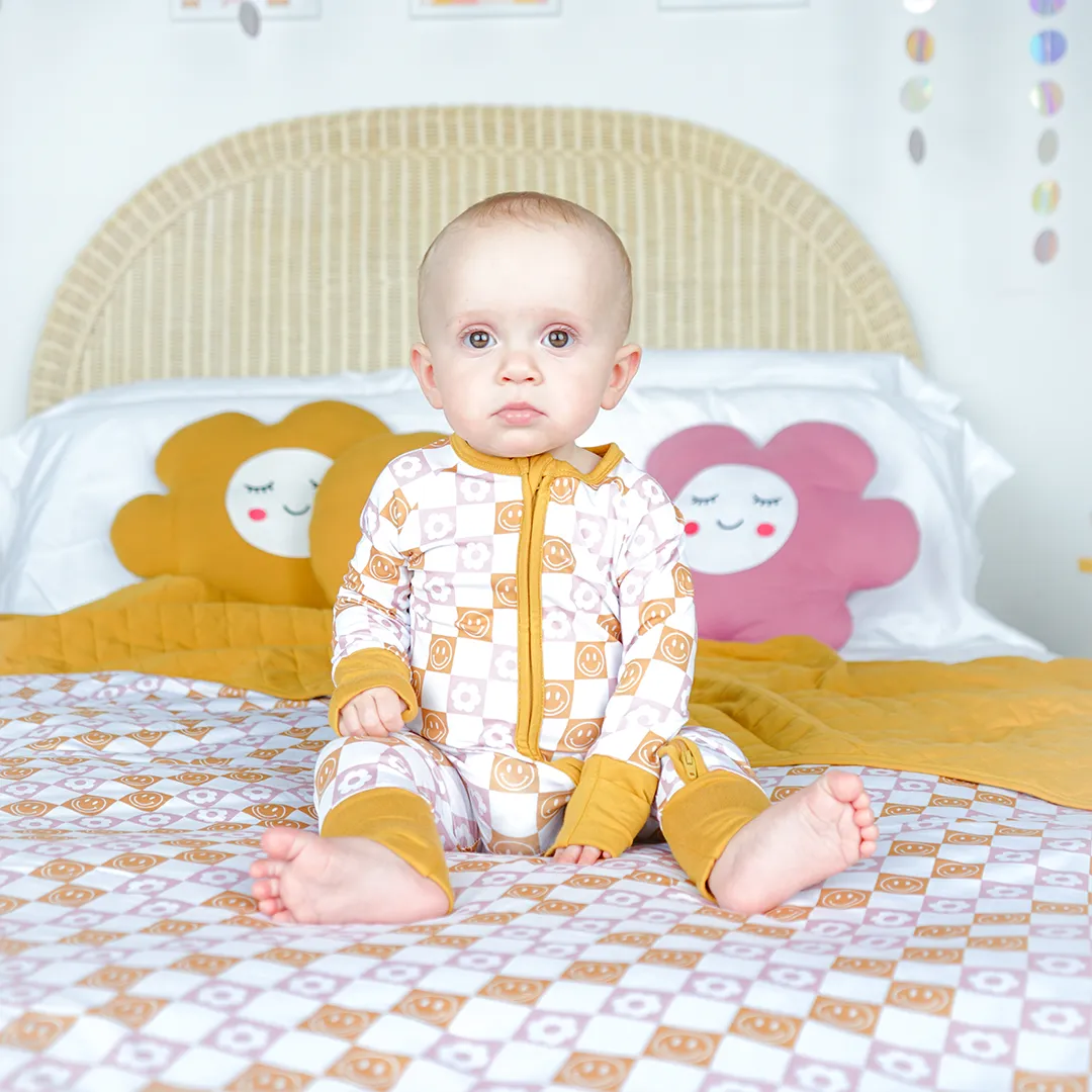 Pink Happy Daze Convertible Romper- FINAL SALE