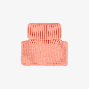 Plastron rose en tricot, bébé || Pink knitted plastron, baby