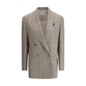 Prince de Wales double-breasted Blazer