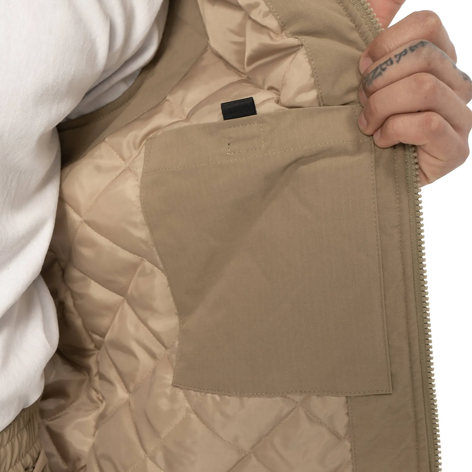Pro Club Men's Heavyweight Work Vest - Khaki