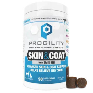 PROGILITY SKIN & COAT SOFT CHEW SUPPLEMENTS
