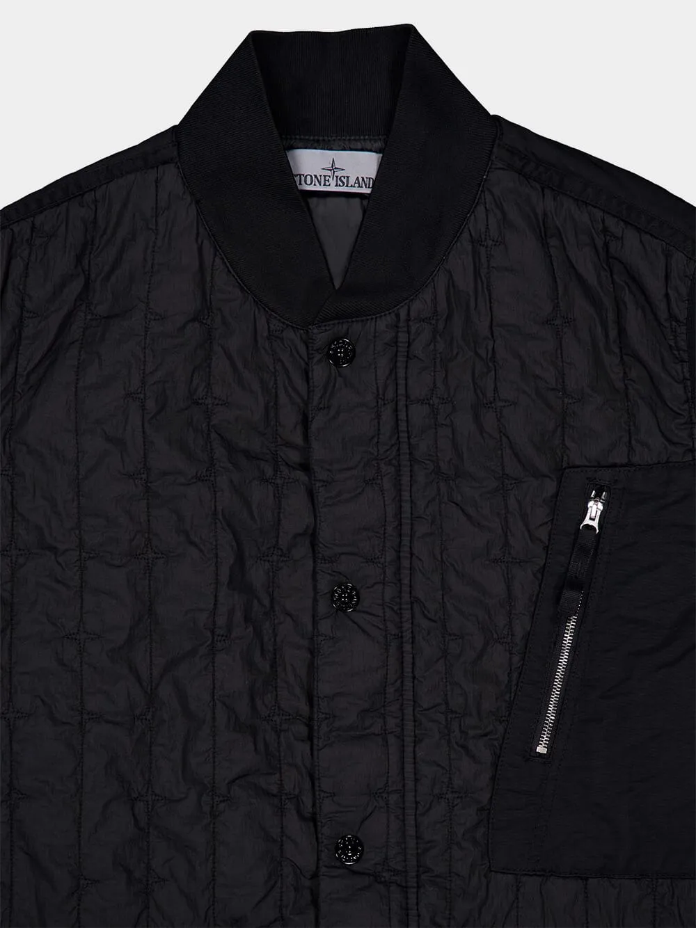Quilted PrimaLoft® Black Vest