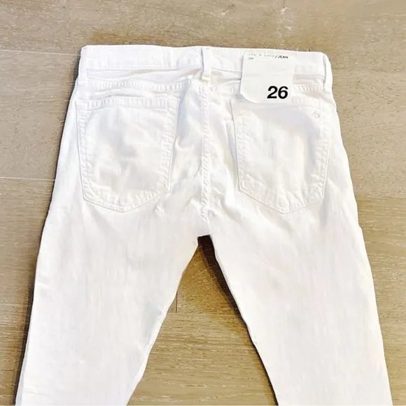 Rag &amp; Bone Dre Capri in White