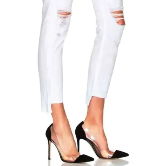 Rag &amp; Bone Dre Capri in White
