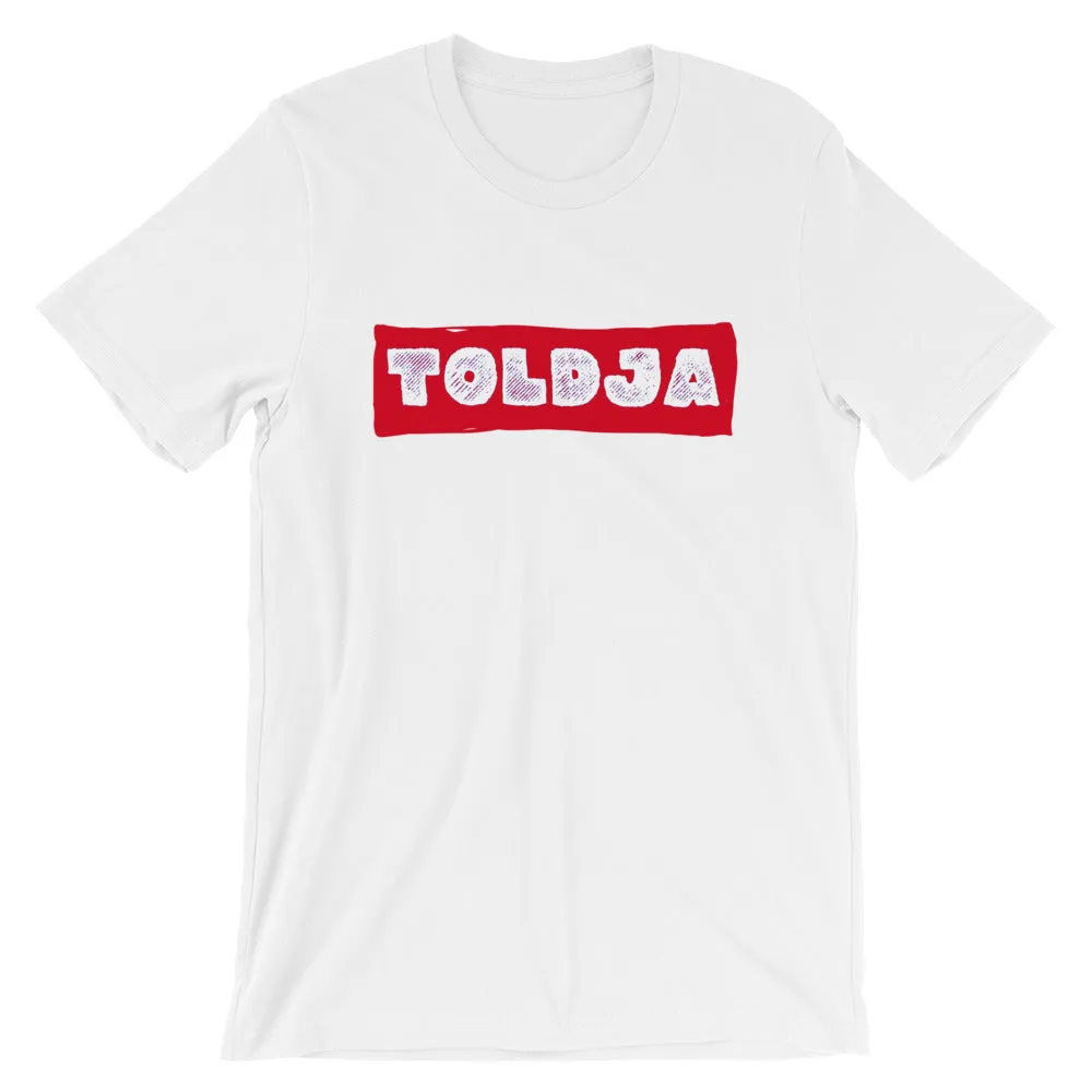 Red Banner Toldja Crew Neck T-Shirt