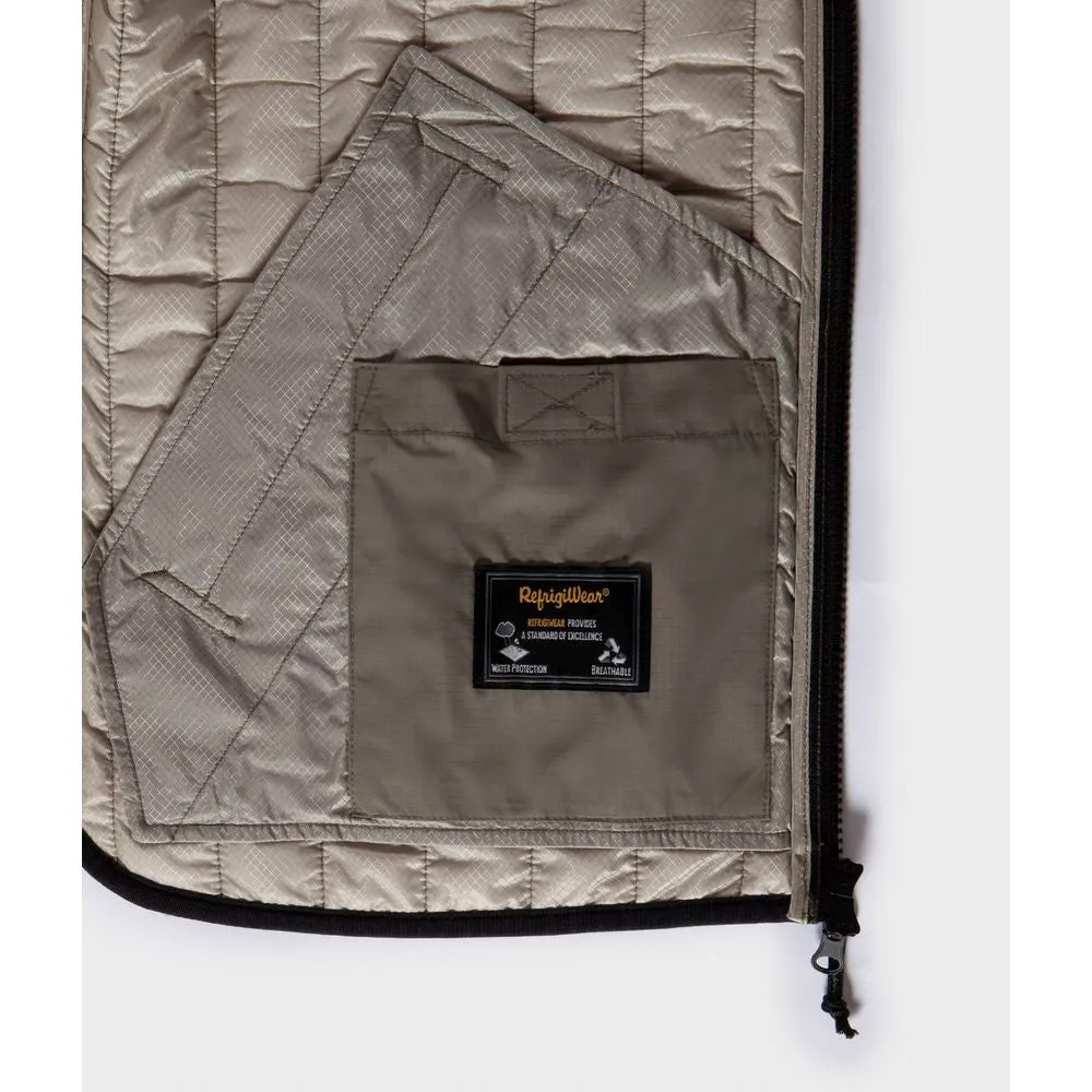 Refrigiwear Gray Polyester Men Vest