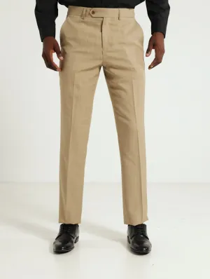 Regualar Essential Suit Trouser - Tan