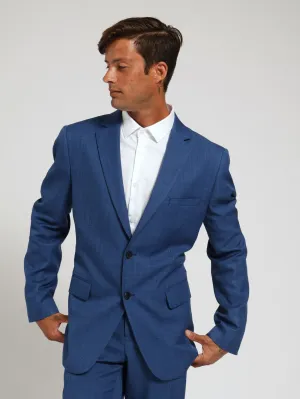 Regular Essential Suit Jacket - Royal Blue