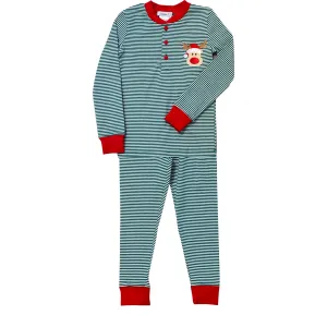 Reindeer Boy's Pajama Set