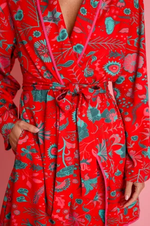 Robe in Festive Floral