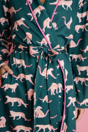 Robe in Sugarplum Cheetah