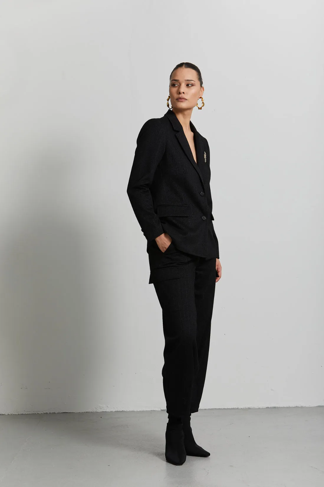 RUE DE FEMME Elly Blazer | Black