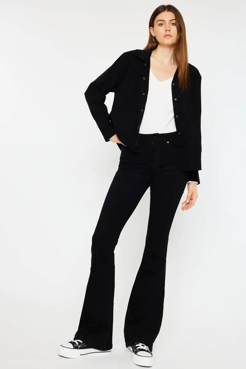 SALE All The Flare Black Jeans